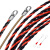 穿线神器电工引线器拉线拽线串线器钢丝暗线穿线管专用穿线器 5米扁头 4mm线径