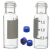 1.5/2ml进样瓶色谱气相液体样品瓶透明棕色顶空瓶可替安捷伦 透明玻璃刻度瓶(含盖+垫) 100个/盒