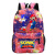 蓝刺猬马里奥游戏周边印花双肩包休闲儿童书包 801-GXPK-星空粉-图案1 均码