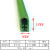 u型骨架密封 橡复合包边条机械锋利钣金防割手护口条滑板保护条 (绿色)宽9mm高15mm卡2-4mm
