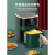 奥克斯空气炸锅可视家用4.5L大容量多功能烤箱智能触控无油炸薯条 7.0-可视-触控款 奶油白