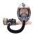 适用防毒面具带吹风 喷漆装修化工劳保防护面罩电工 防尘口罩套装 单独5米管子