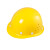 安全帽工地ABS新国标建筑工程电力施工业头盔监理防砸透气抗冲击印字定制 180塑钢 黄