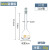 Lghycc TB-容量瓶高精度-单位：个 50ml透明容量瓶过检