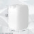COFLYEE厂家加厚化工桶 带盖透明塑料桶工业包装胶桶方桶定制 TY22-22L白色1.2kg