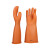 诚格（C&G） 橡胶手套 STROM-4-410-9~12 淡橘色 （单位：双）