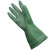 者也（ZYE) 防滑耐用丁基胶加厚手套 建筑印染耐酸碱耐磨防护手套 绿色 L