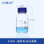 玻璃棕色透明蓝盖丝口试剂瓶高硼硅蓝盖瓶100/250/500/1000ml/200 透明250ml