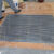 铝合金地垫平铺式嵌入式铝合金除尘地垫地毯酒店银行刮泥垫 黑色 嵌入式(2公分厚)600*400