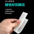 贝傅特 白色硅胶方条 防水耐高温密封条耐磨橡胶实心方形扁条 20*20mm（一米价） 