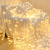 贝工 LED星星灯 暖色 新年春节装饰彩灯串 生日灯串满天星装饰氛围灯 USB款6米40灯