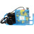 越翔一级呼吸器充气泵100L空气压缩机小型充气泵质量保障 宝蓝色 100L气体压缩机+