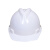 比鹤迖 BHD-0207 防护安全帽多规格加厚透气 白色国标V型PE加厚 1顶