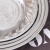 翼荏不锈钢印花图案盘子家用碟子圆形不规则盘干果盘厨房韩式个性菜盘 20CM 马氏体不锈钢材料