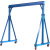 龙门吊1吨3/5吨起重吊架移动可升降式小型行吊简易吊车电动龙门架 2吨 高3米宽3米