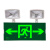 明淞 多功能消防应急灯（新国标消防3C认证）安全出口指示灯二合一双头疏散应急标志灯右向箭头
