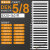 魏德米勒端子标记号DEK5/3.5/5/5.5/6/8号码标签标识可打印 1-100 DEK5/8  整版160颗 空白标记号