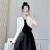 jianmi 茧蜜西装连衣裙2024收腰气质高级2023春季新款今年流行西服外套吊带裙 白色单外套 S