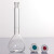cutersre容量瓶（无色）500ml实验室玻璃量器带塑料盖