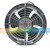 霸刚风扇适用于 22060 220V 65W 圆形交流机柜散热风扇轴霸刚 220v风扇+1个防护网