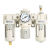 气动油水分离器三联件2000-02减压AC3000-03自动排水过滤AC4000-0 AC400004(压差排水)
