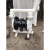 科威顿适用于QBYK25工程塑料PP气动隔膜泵配F46膜片 耐酸碱耐腐蚀化工泵 QBK-25PP配F46