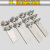 铜铝复合钎焊过渡设备线夹SLG12348电缆接线夹固定夹电力金具  ONEVAN 铜铝过渡 SLG-1