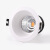 今上家用射灯LED无主灯嵌入式窄边深防眩天花灯吊顶筒灯射灯 射灯5W丨开孔80-85mm 4000K中性光