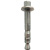机械锚栓(后扩切底) 螺纹规格 M16 螺杆长度130mm 类型单管 材质碳钢镀锌 强度等级8.8级