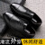 MORE BY BELLE百丽皮鞋男2024夏季新款韩版潮流黑色商务洞洞鞋镂空透气休闲凉鞋 镂空-黑色 39
