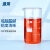湘玻 高型玻璃烧杯高硼硅料耐高温加厚带刻度 化学实验室用品 500mL 高型烧杯
