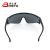 邦士度(BASTO)护目镜劳保工作保护防冲击防风沙防尘透气平光镜防UV防护眼镜BA3001 BA3001黑框灰片（防雾）