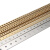 1一米长零地排黄铜镀锡支持定做铜条铜排接线端子接地线柜汇流排 6*8 一米长