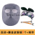 翻盖款电焊面罩全脸头戴式焊帽工用品装备灰色塑料眼镜烧焊防护罩 塑料面罩+深绿眼镜+头戴绳