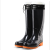 制耐（ZHINAI） 高筒水靴防滑耐磨工业雨靴pvc塑胶水鞋防寒保暖套脚雨鞋 YX21020341