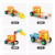 螺母工具箱儿童玩具修理拧螺丝螺母拼拆装积木生日礼物3一6岁 手提螺母儿童工具箱