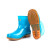 3531PVC女式低筒雨靴1305蓝色绿色防滑牛筋低帮雨鞋工作水鞋 37码