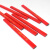 牌粗芯木工铅笔红蓝双色全红扁圆八角木工专用划线铅笔 大个子12只（一级八角红芯）送刀