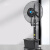 纳仕德 XJN0024 喷雾风扇工业水雾电风扇雾化水冷落地扇商用750MM升降方水箱HW-30MC05