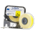 Lableshark适用于MAX线号机LM-370/380/390 亮面线号机打印带盒线号贴纸309Y  9mm*8m黄色