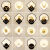 博峦（BERRUAN）北欧led壁灯床头灯卧室现代简约客厅背景墙灯饰酒店过道楼梯间灯 金色烤漆方形