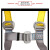 五点式安全带双钩安全带 国标 5点式安全带双钩 安全带高空作业 背带+铝合金缓冲双大钩2.7米