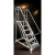 不锈钢登高车铝合金脚踏步台阶梯阁楼子工程爬梯凳仓库脚手取货架 3步750mm(载重225KG)