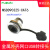 梓萤岔金属外壳网口USB转接头母母对插25mm开孔MSDD90325-CAT6 USB2.0 MSDD90325-USB2.0AA USB2.0
