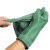者也（ZYE) 防滑耐用丁基胶加厚手套 建筑印染耐酸碱耐磨防护手套 绿色 L