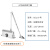 共泰 小号闭门器 液压缓冲器 自动关门器 自动款【适用门宽900mm内 25-45kg 】GT051