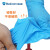 麦迪康（Medicom）一次性丁腈手套1137B 防滑耐磨无粉 食品级橡胶检查手套 蓝色S码 (100只/盒)
