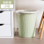 创意 客厅加厚可爱卧室厨房厕所卫生间圾圾压圈篓j 小号北欧绿