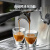 格米莱（GEMILAI）咖啡机 小型家用全半自动 意式浓缩泵压式萃取 蒸汽打奶泡 CRM3005E 不锈钢银色