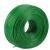 钰启隆 彩色包塑钢丝绳 抗拉带胶皮晾衣绳 绿色防锈涂漆钢丝绳 单位：卷 φ3mm*50米 